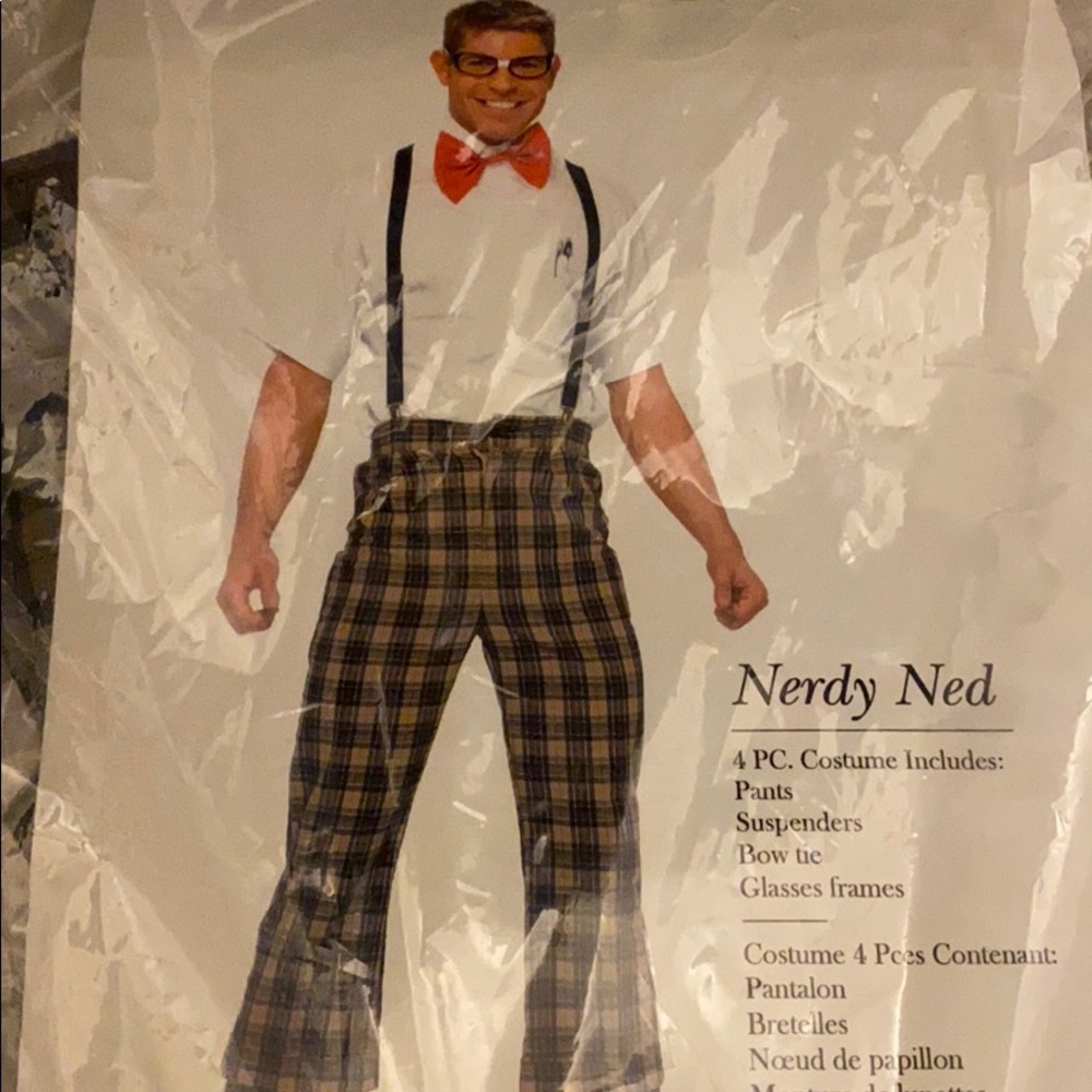 Men’s nerdy nerd Halloween costume